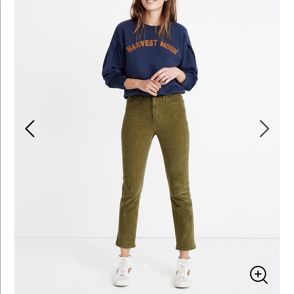 Madewell corduroy pants